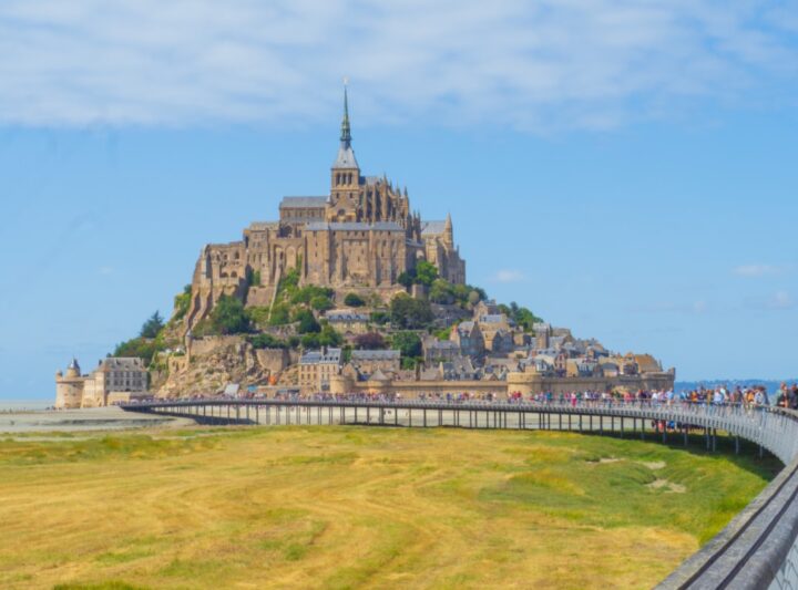 Veduta panoramica del Mont Saint-Michel