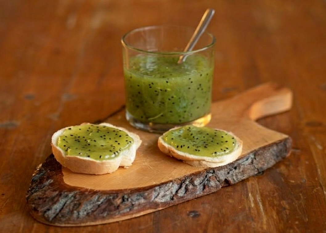 Marmellata di kiwi fatta in casa